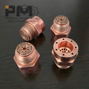 طراحی و ساخت نازل برش اسلب و بیلت طراحی و ساخت نازل برش اسلب و بیلت